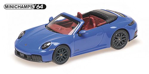 1:64 Minichamps - 2025 Porsche 911 (992.2) Carrera GTS Cabriolet Blue