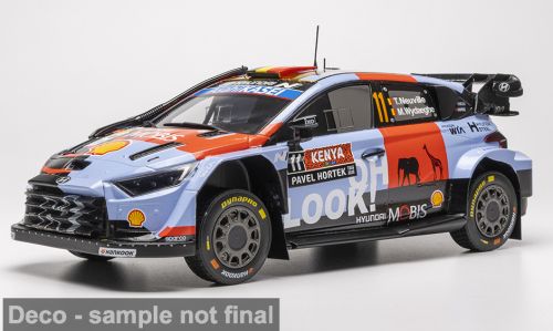 1:18 Ixo - Hyundai i20 N Rally1 #11 Rally Kenya 2026 T. Neuville / M. Wydaeghe