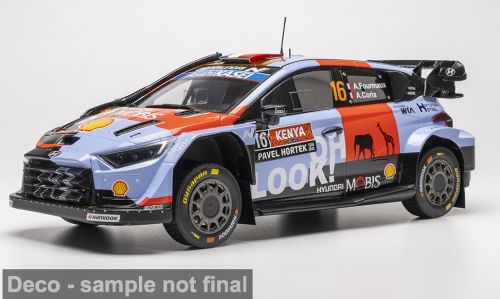 1:18 Ixo - Hyundai i20 N Rally1 #16 Rally Kenya 2026 A. Fourmaux / A. Coria