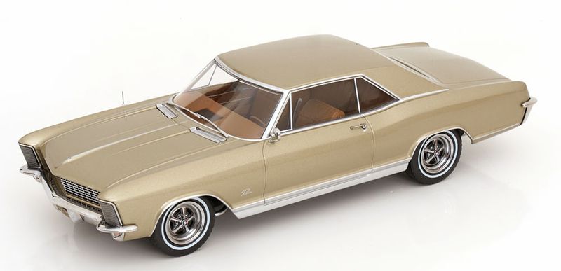 1:18 KK Scale - Buick Riviera 1965 hellgold-metallic 1:18 KK Scale - Buick Riviera 1965 hellgold-metallic