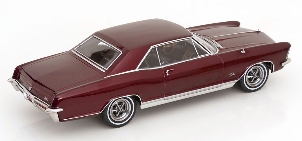 1:18 KK Scale - Buick Riviera Road House 1965 dunkelrot-metallic