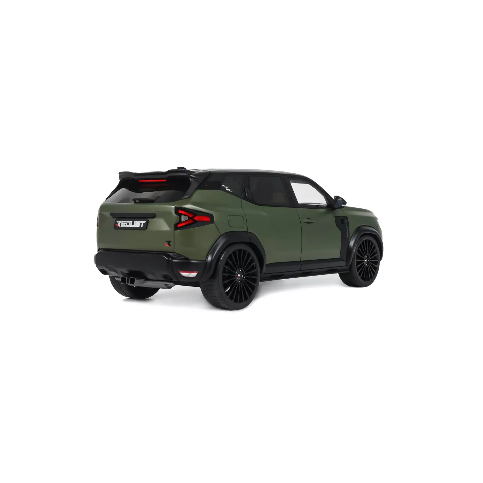 1:18 Otto Mobile - 2025 Dacia Duster Redust Sport 4x2 Hybrid Green