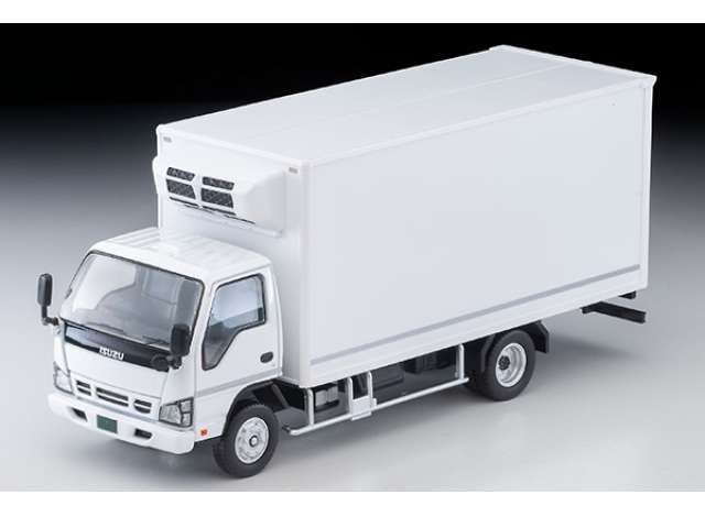 1:64 Tomica Limited Vintage - Isuzu Elf Panel Van Delivery Truck, white