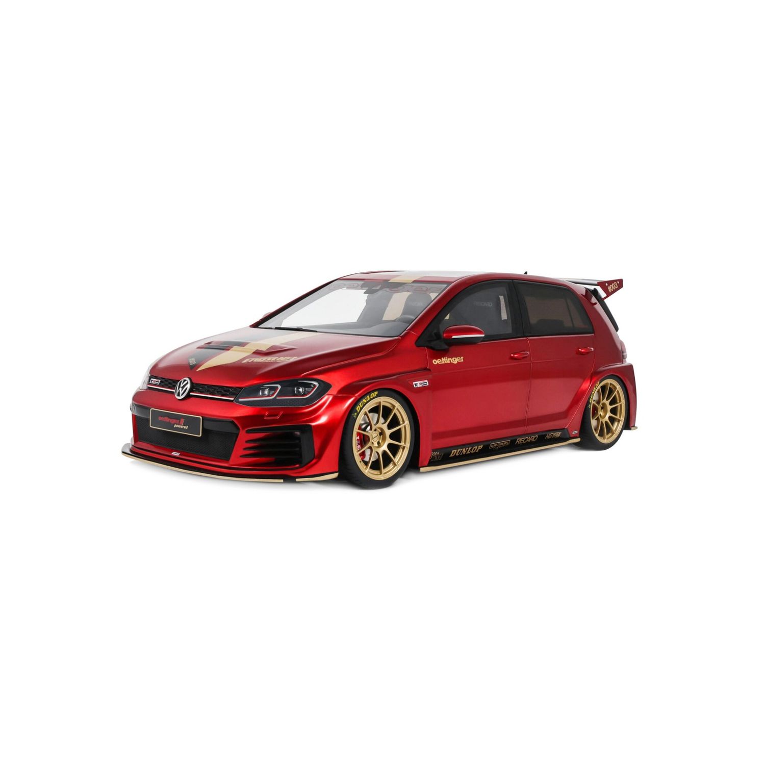 1:18 Otto Mobile - 2019 Volkswagen Golf 7 Oettinger TCR Germany Street Candy Red