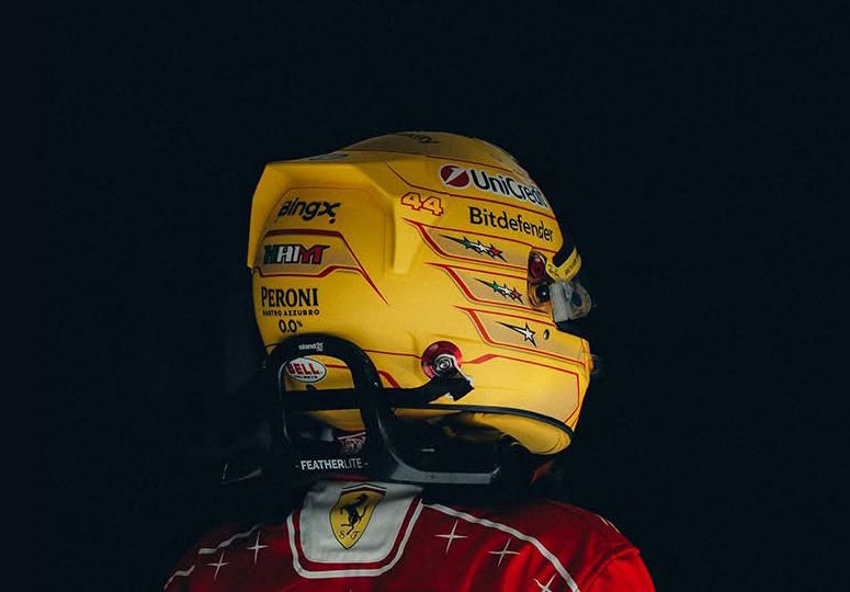 1:5 Looksmart Helmets - Lewis Hamilton – Scuderia Ferrari HP ITALIAN GP 2026