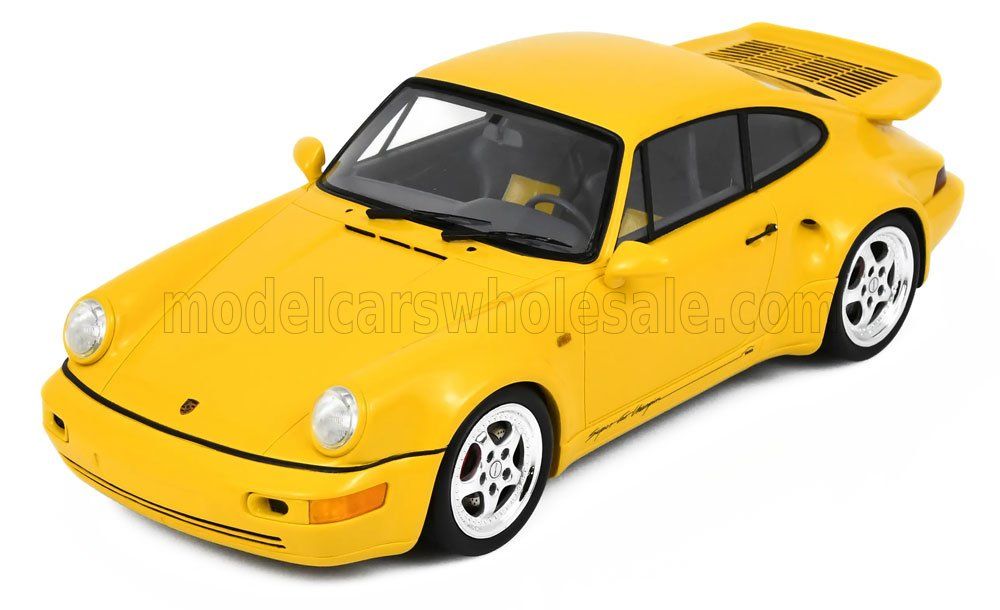 1:43 Spark - 1992 Porsche 911 (964) Turbo S Lightweight Coupé Yellow