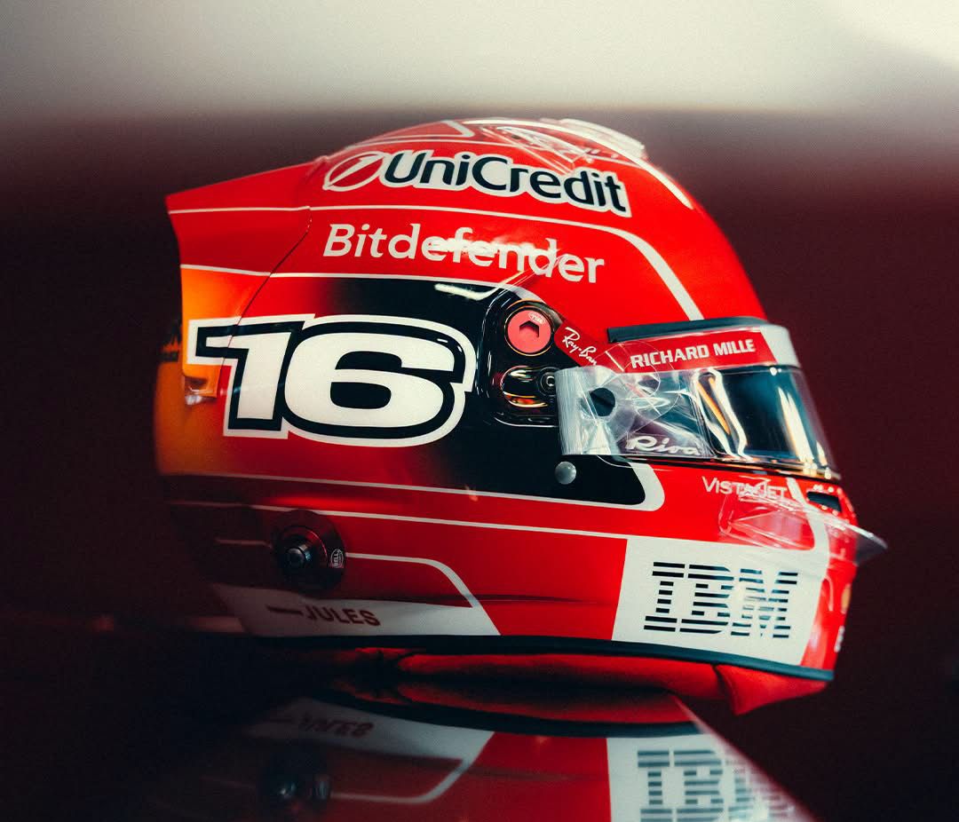 1:5 Looksmart Helmets - Charles Leclerc – Scuderia Ferrari HP Italian GP 2026