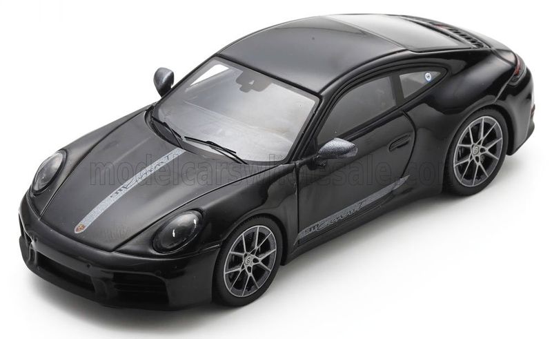 1:43 Spark - 2025 Porsche 911 (992.2) Carrera T Coupé Black