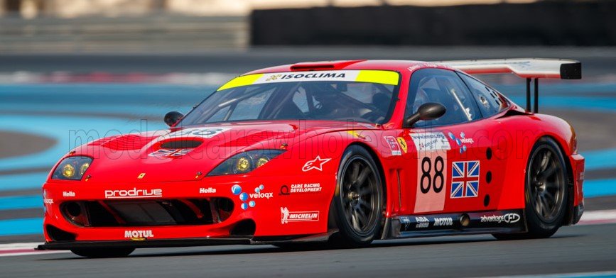 1:18 Top Marques - Ferrari 550 GTS Maranello #88 Veloqx Prodrive Racing 24h Le Mans 2003 T. Enge / P. Kox / J. Davies – GTS-Klassensieger