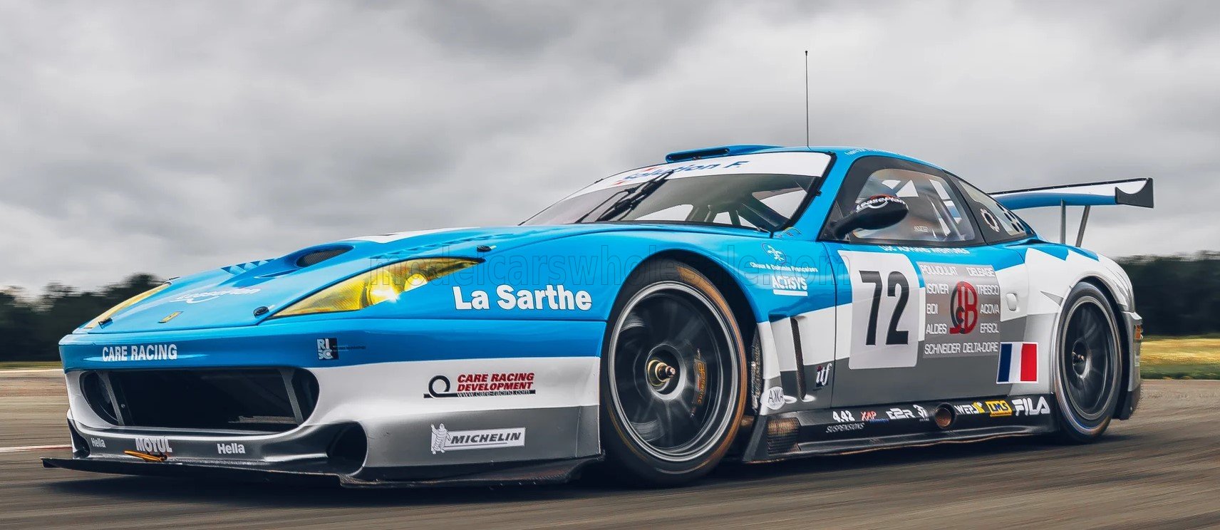1:18 Top Marques - Ferrari 550 GTS Maranello #72 Luc Alphand Aventures 24h Le Mans 2003 L. Alphand / J. Policand / F. Dor
