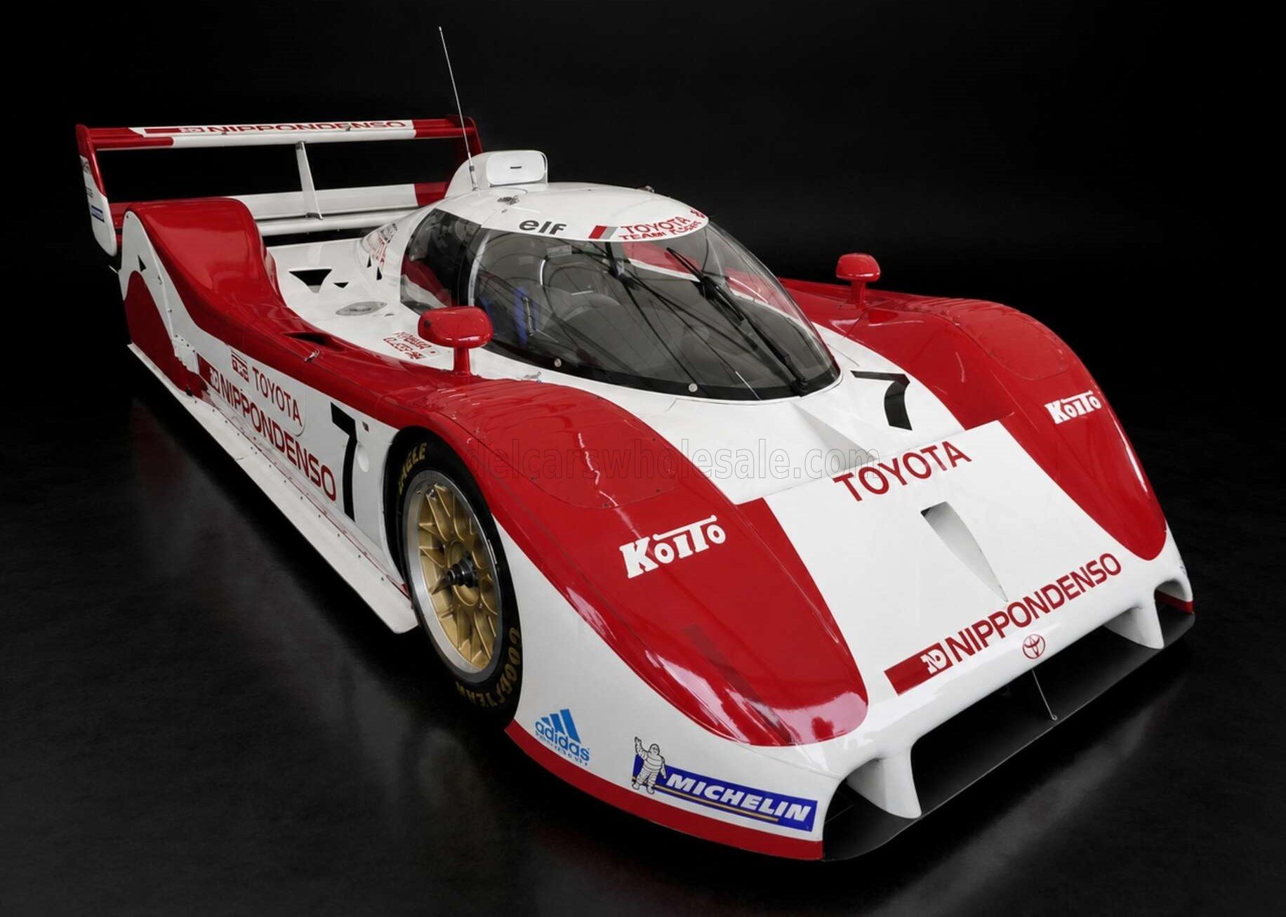 1:18 Top Marques - Toyota TS010 #7 Toyota TOM'S 500 km Mine 1992 E. Irvine / T. Kristensen / J. Villeneuve