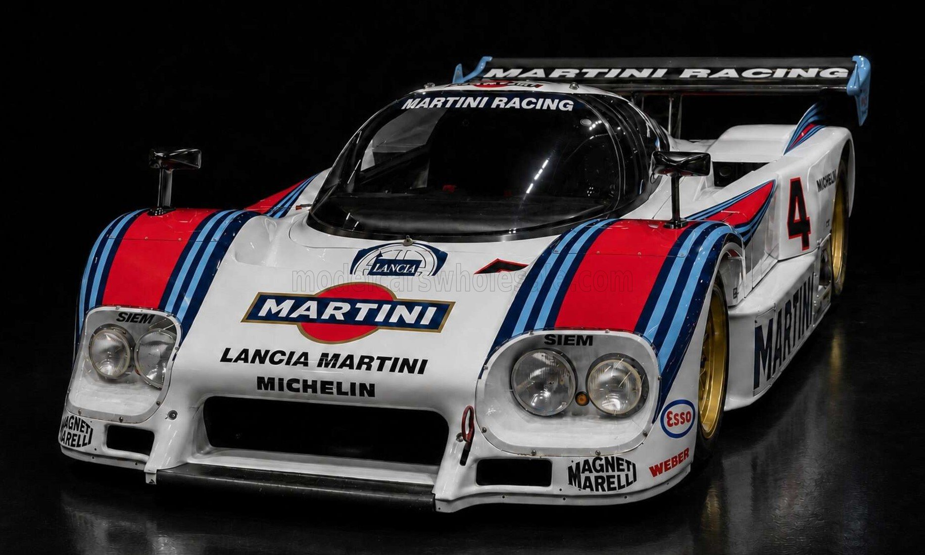 1:18 Top Marques - Lancia LC2 #4 Martini Racing 24h Le Mans 1985 B. Wollek / A. Nannini / L. Cesario