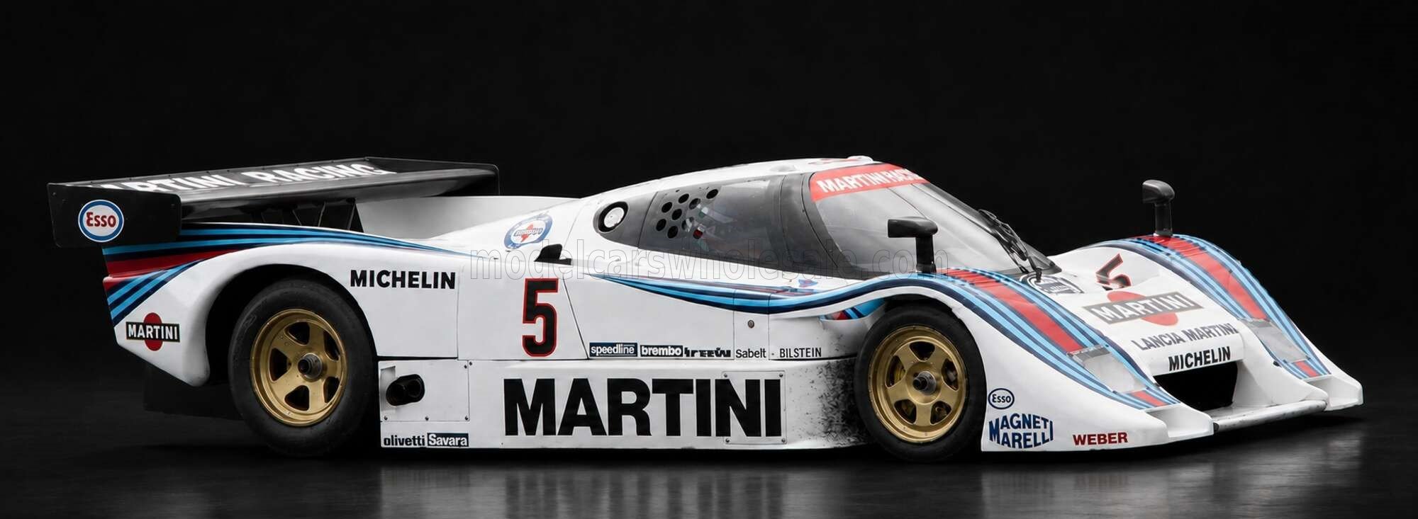 1:18 Top Marques - Lancia LC2 #5 Martini Racing 1000 km Spa 1985 R. Patrese / M. Baldi / B. Wollek – Sieger