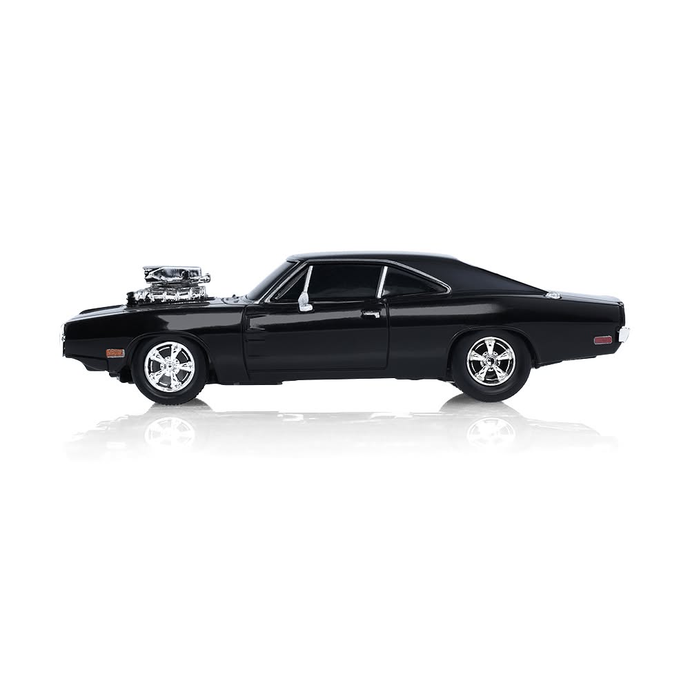 1:64 Greenlight - 1970 Dodge Charger Car & Case Dom *The Fast & the Furious* *Nur Auto & Transportbox*