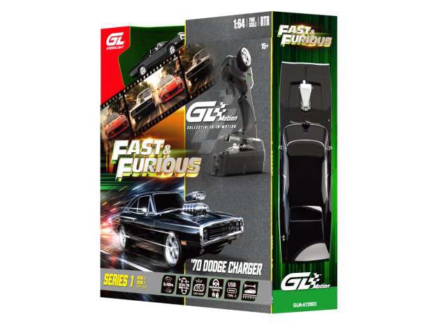 1:64 Greenlight - 1970 Dodge Charger Combo Set Dom *The Fast & the Furious* *Komplettset*