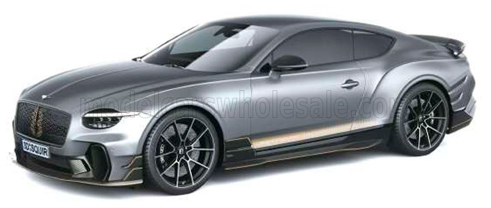 1:18 Maisto - 2027 Bentley Continental GT Supersports Grey Metallic