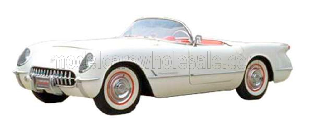 1:18 Maisto - 1953 Chevrolet Corvette Spider White