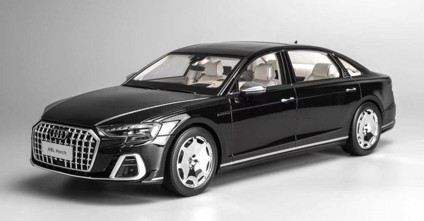 1:18 Motorhelix - 2026 Audi A8 L Horch Black