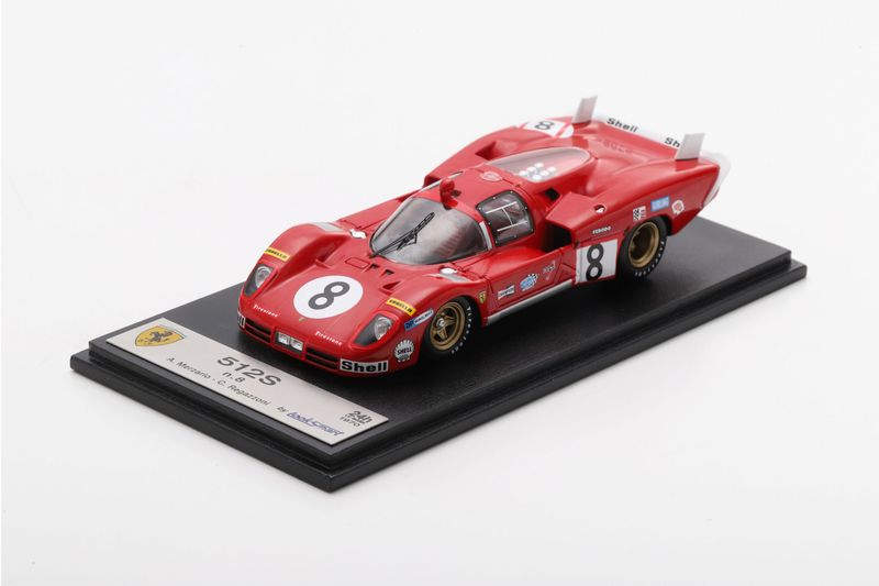 1:43 Looksmart - Ferrari 512 S Long Tail #8 SEFAC Ferrari 24h Le Mans 1970 A. Merzario / C. Regazzoni