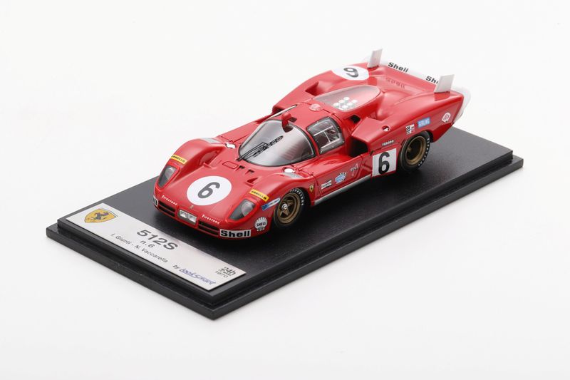 1:43 Looksmart - Ferrari 512 S Long Tail #6 SEFAC Ferrari 24h Le Mans 1970 I. Giunti / N. Vaccarella