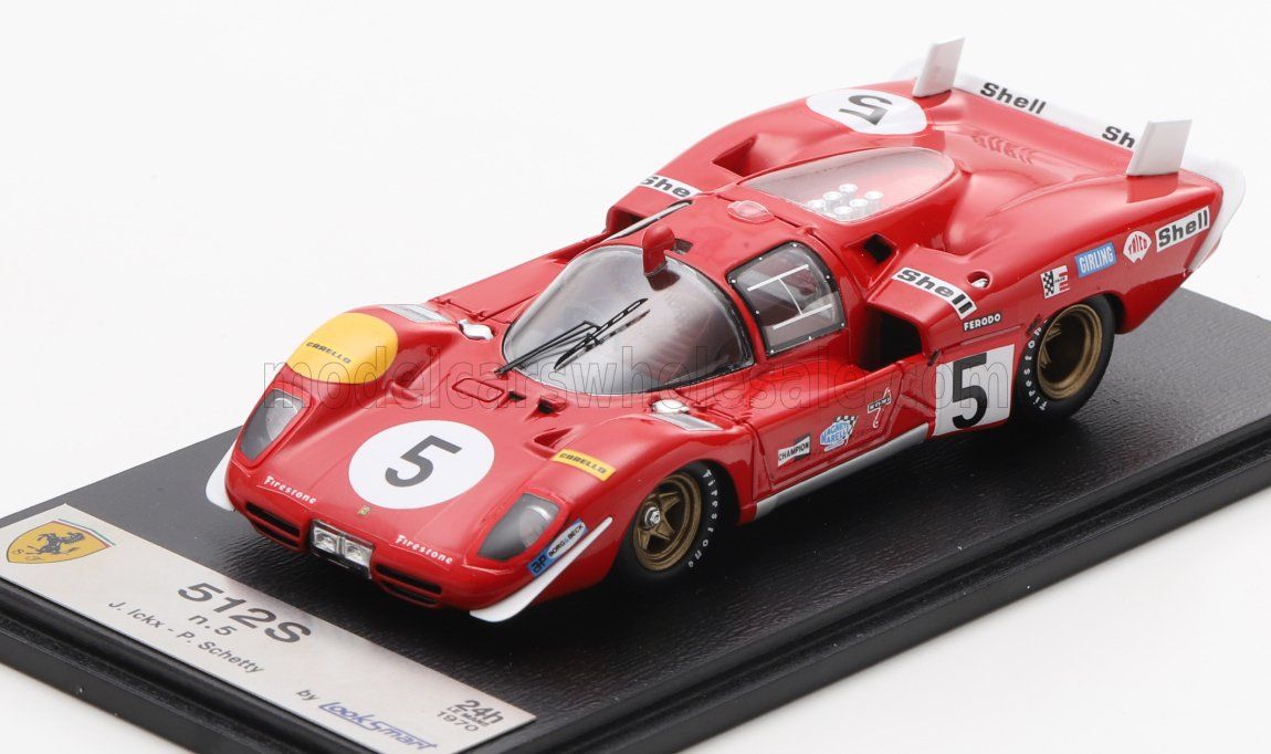 1:43 Looksmart - Ferrari 512 S Long Tail #5 SEFAC Ferrari 24h Le Mans 1970 J. Ickx / P. Schetty