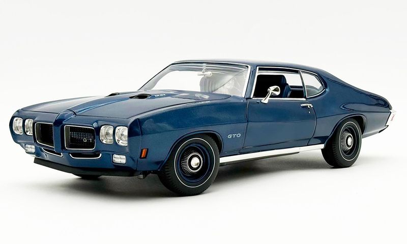 1:18 ACME - 1970 Pontiac GTO Atoll Blue