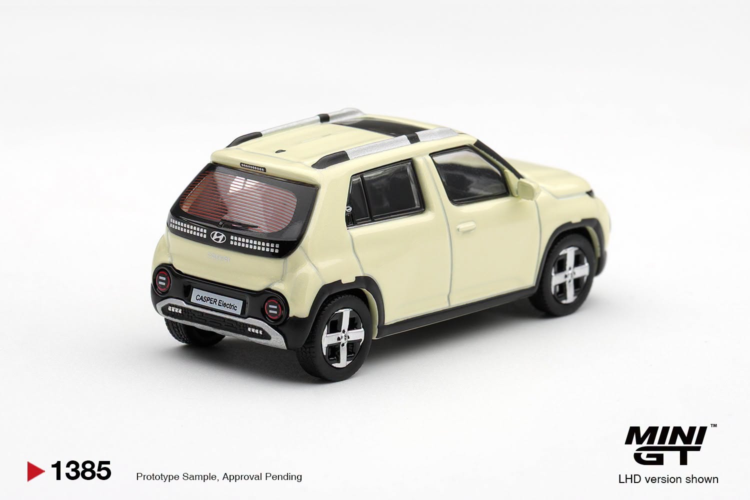 1:64 Mini GT - Hyundai Casper, butter cream yellow pearl