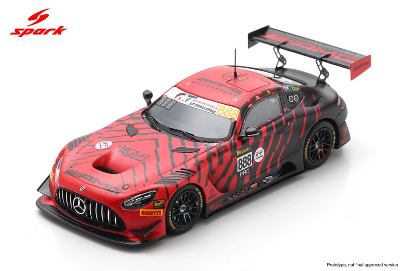 1:43 Spark - Mercedes-AMG GT3 Evo #888 Mercedes-AMG Team GMR 12h Bathurst 2026 M. Engel / M. Grenier / M. Martin – Sieger