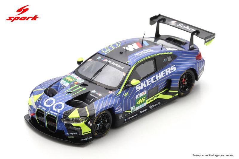 1:64 Spark - BMW M4 GT3 Evo #46 Team WRT 24h Le Mans 2025 V. Rossi / K. van der Linde / A. Al Harthy