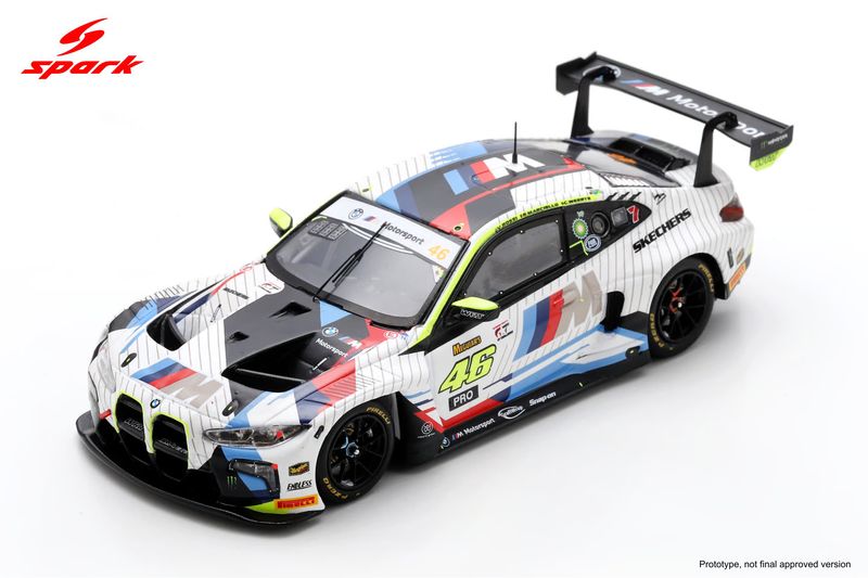 1:64 Spark - BMW M4 GT3 Evo #46 Team WRT 12h Bathurst 2025 V. Rossi / R. Marciello / C. Weerts – 2. Platz