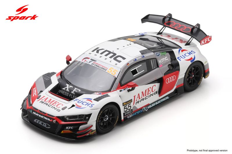 1:43 Spark - Audi R8 LMS GT3 Evo II #55 Jamec Racing / Team MPC 12h Bathurst 2026 B. Schumacher / C. Haase / W. Brown