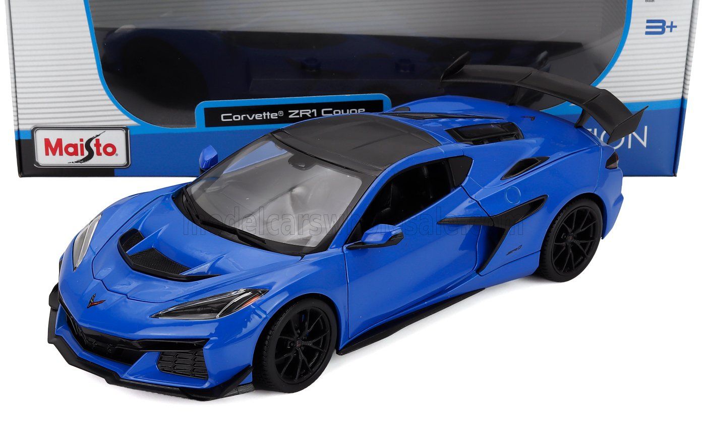 1:18 Maisto - 2024 Chevrolet Corvette ZR1 Coupé Blue