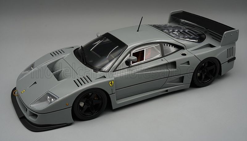 1:12 Tecnomodel - 1996 Ferrari F40 LM Press Version Grigio Medio Grey / Black Wheels 1:12 Tecnomodel - 1996 Ferrari F40 LM Press Version Grigio Medio Grey / Black Wheels