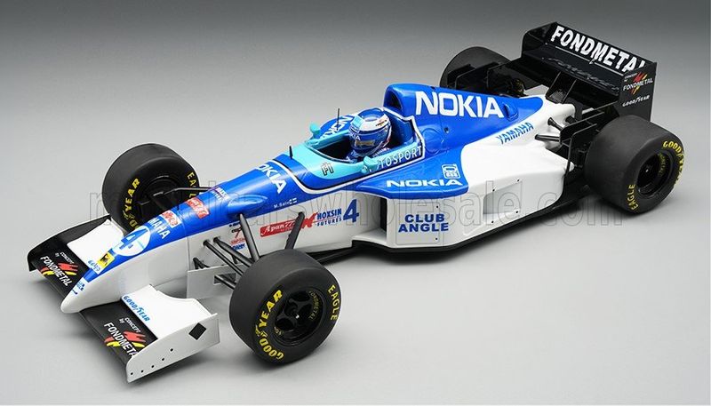 1:18 Tecnomodel - Tyrrell Yamaha 023 #4 Canadian GP 1995 M. Salo *With Driver Figure* 1:18 Tecnomodel - Tyrrell Yamaha 023 #4 Canadian GP 1995 M. Salo *With Driver Figure*