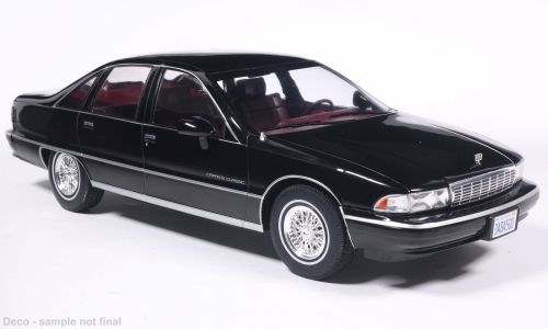1:18 MCG - 1991 Chevrolet Caprice Black