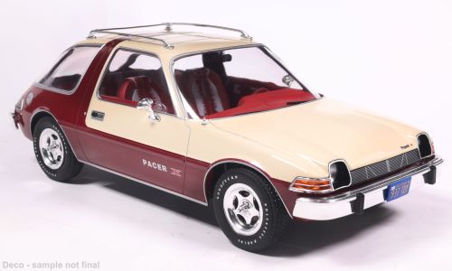 1:18 MCG - 1975 AMC Pacer Dark Red