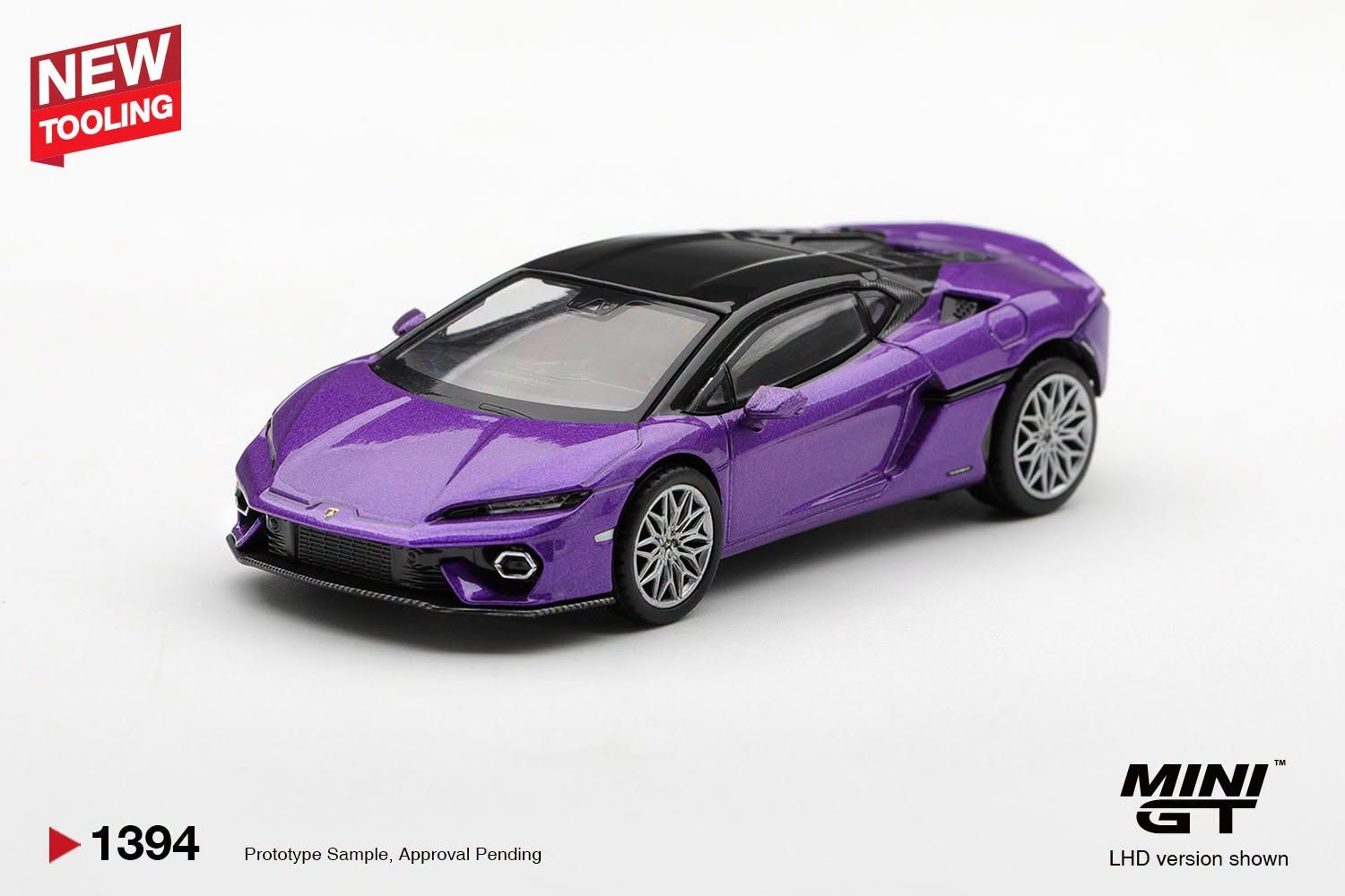 1:64 Mini GT - 2026 Lamborghini Temerario, viola pasifae *Blister packaging*