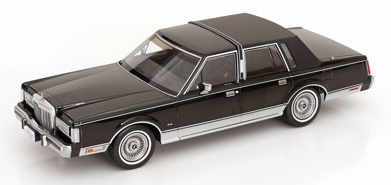 1:18 KK Scale - Lincoln Town Car The Lincoln Lawyer Movie 1985 schwarz