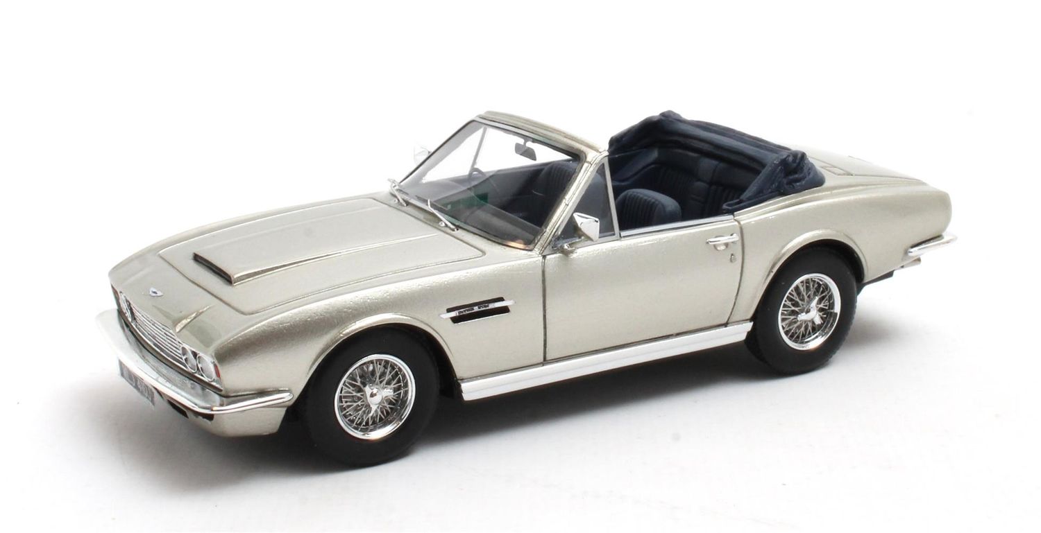 1:43 Matrix - 1973 Aston Martin DBS Banham Cabriolet Open Grey Metallic