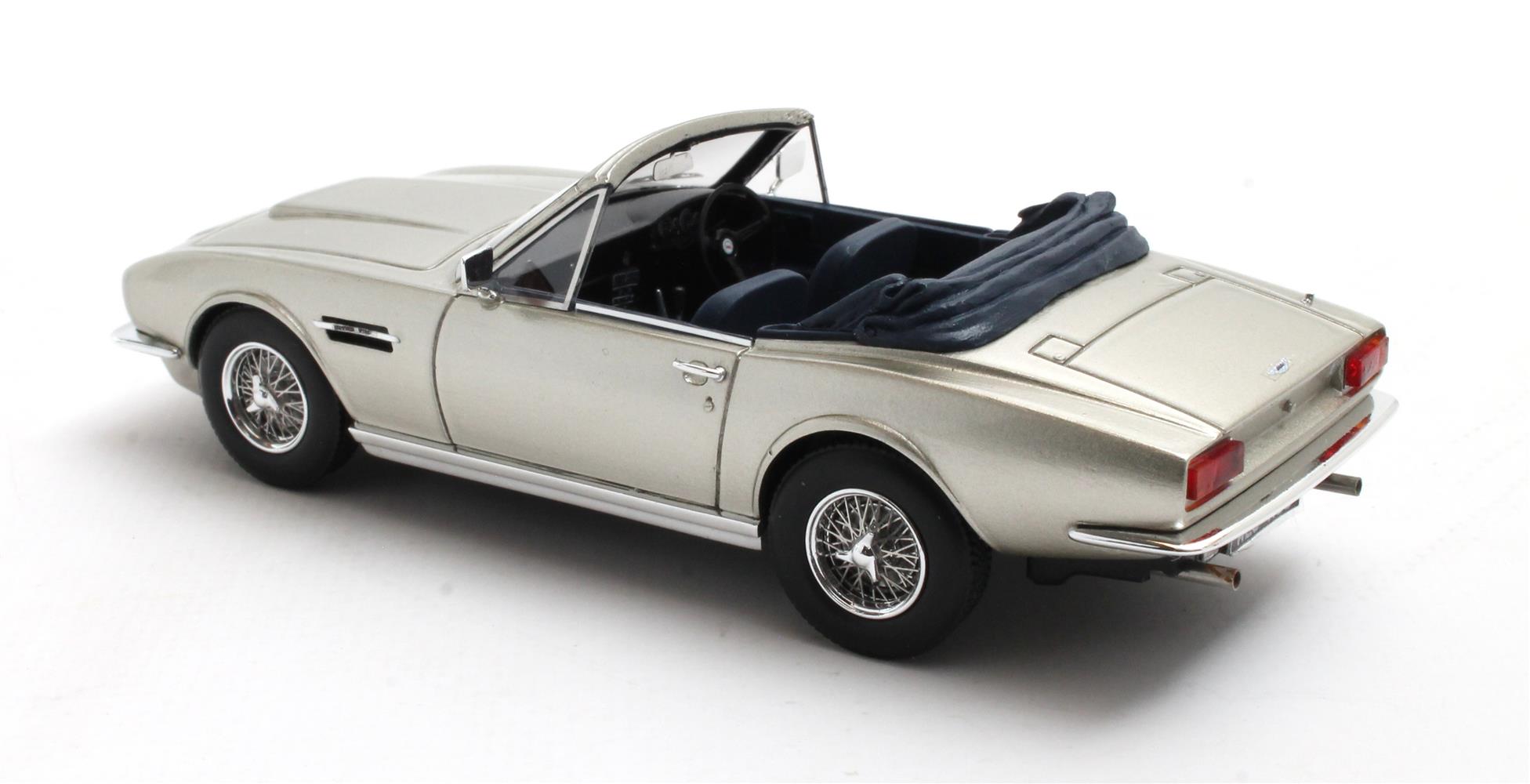 1:43 Matrix - 1973 Aston Martin DBS Banham Cabriolet Open Grey Metallic