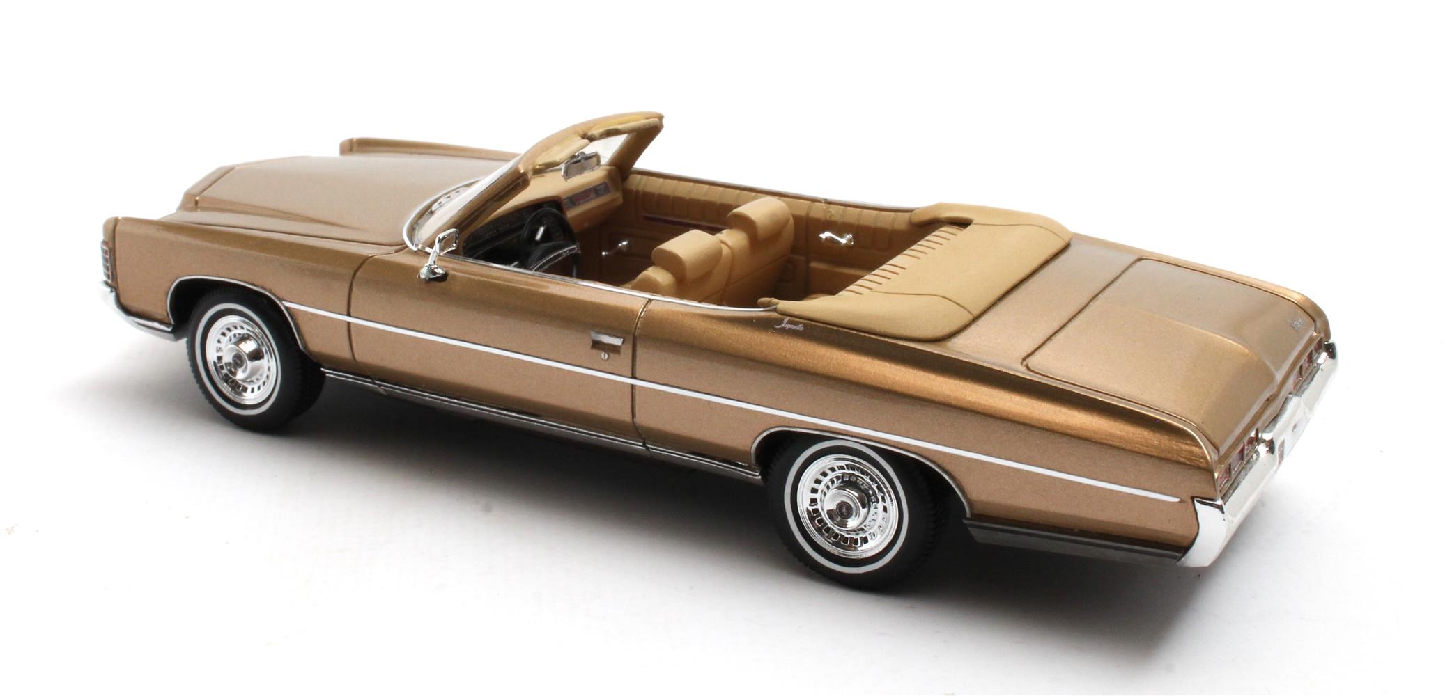 1:43 Matrix - 1971 Chevrolet Impala Cabriolet Open Gold
