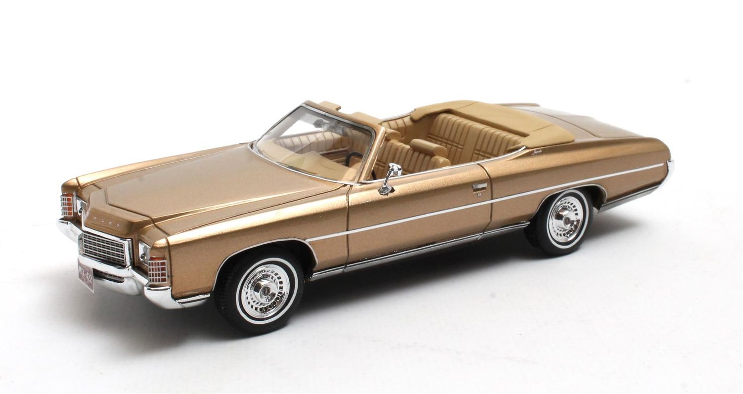 1:43 Matrix - 1971 Chevrolet Impala Cabriolet Open Gold