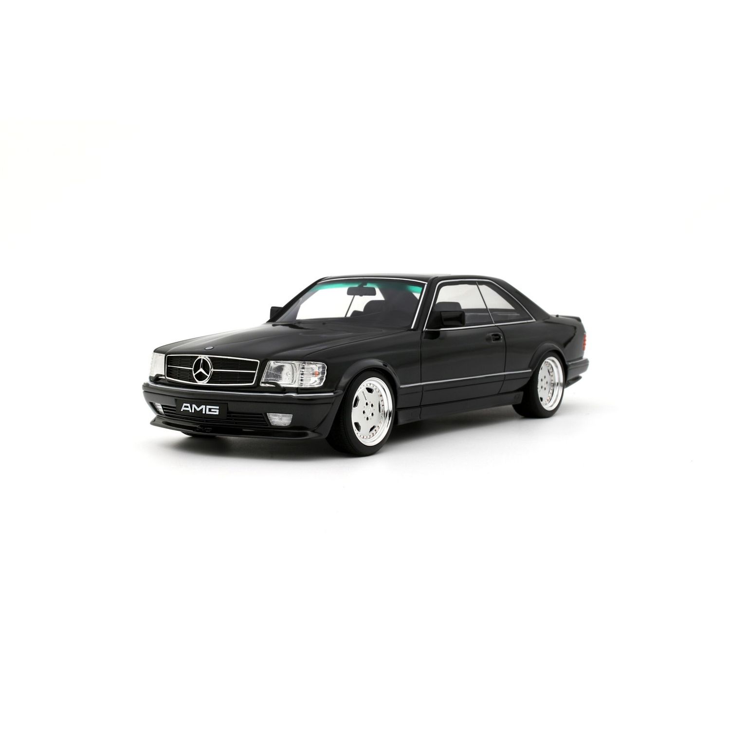 1:18 Otto Mobile - 1987 Mercedes-Benz 560 SEC AMG (C126) Black