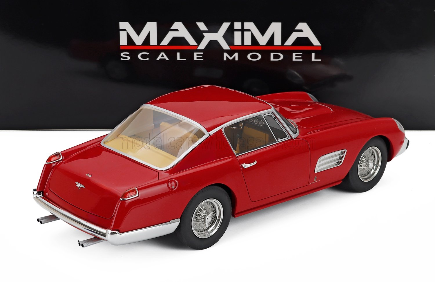 1:18 Maxima Scale Model - 1957 Ferrari 250 GT Coupé Speciale Pininfarina Red