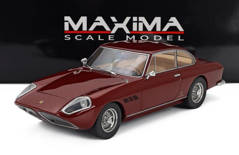 1:18 Maxima Scale Model - 1965 Ferrari 330 GT 2+2 Shark Nose S/N 6537GT Red 1:18 Maxima Scale Model - 1965 Ferrari 330 GT 2+2 Shark Nose S/N 6537GT Red
