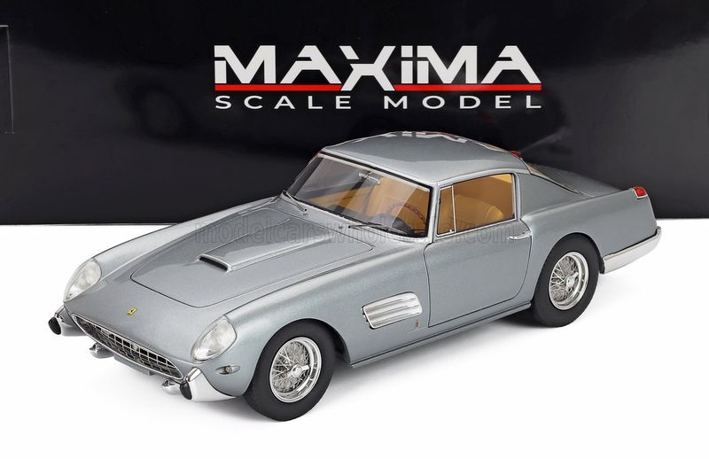 1:18 Maxima Scale Model - 1957 Ferrari 250 GT Coupé Speciale Pininfarina 0751GT Grey Metallic 1:18 Maxima Scale Model - 1957 Ferrari 250 GT Coupé Speciale Pininfarina 0751GT Grey Metallic