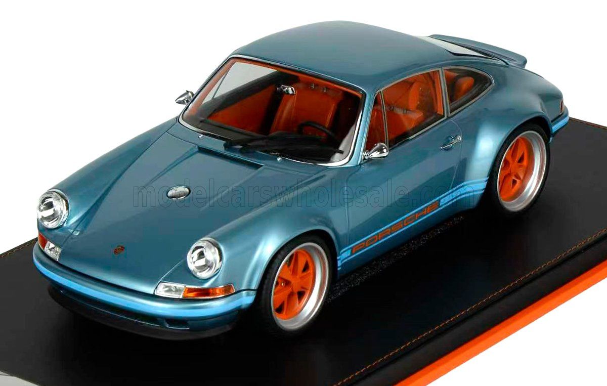 1:12 Motorhelix - 1991 Porsche 911 (964) Singer Coupé Monterey Blue