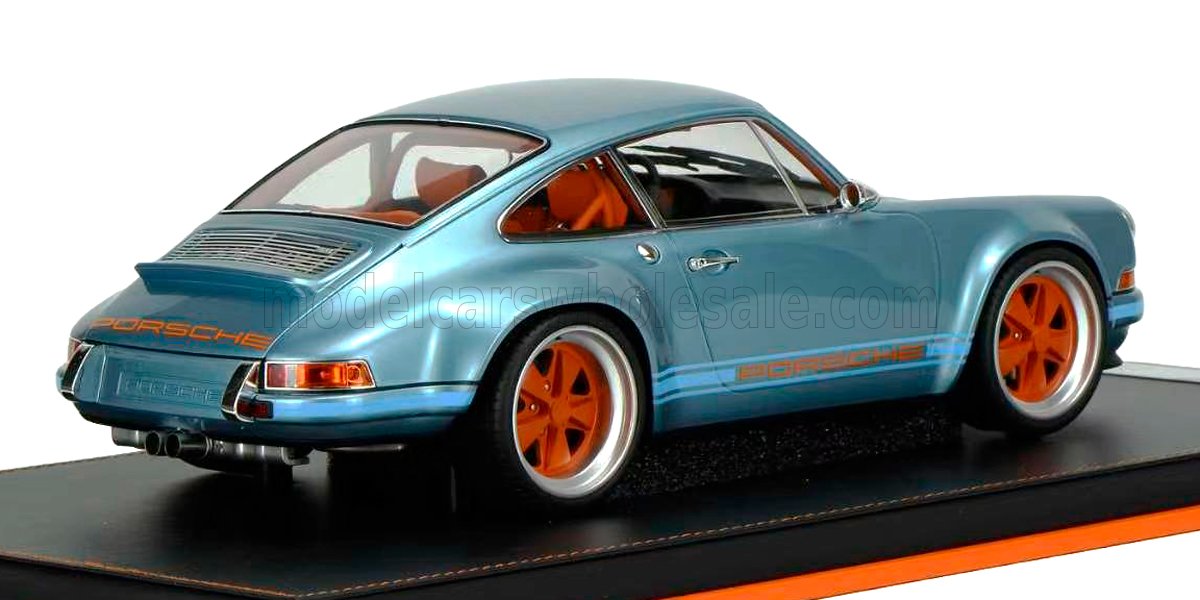 1:12 Motorhelix - 1991 Porsche 911 (964) Singer Coupé Monterey Blue