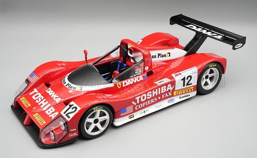 1:18 Tecnomodel - Ferrari 333 SP F130E #12 Doyle Risi Racing 24h Le Mans 1998 W. Taylor / F. Vélez / E. van de Poele – LMP1-Klassensieger