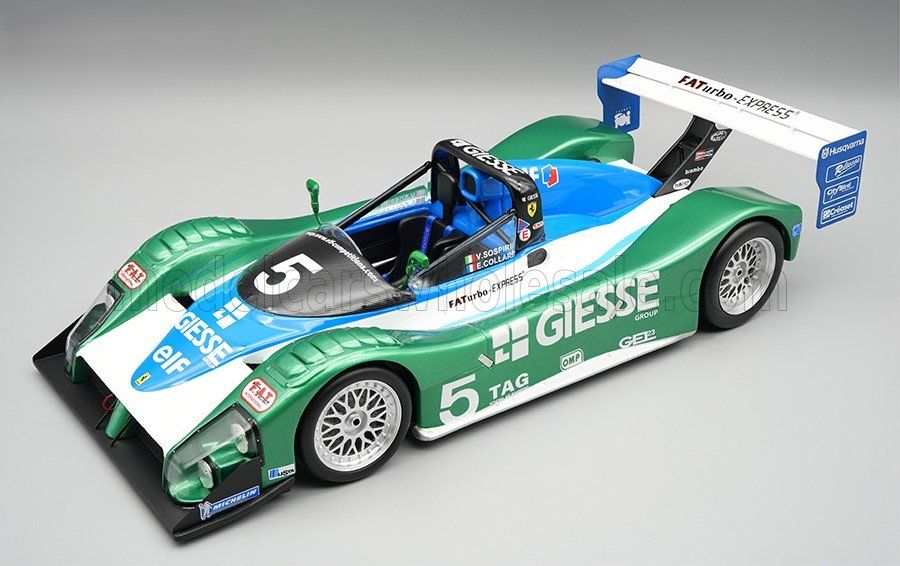 1:18 Tecnomodel - Ferrari 333 SP F310E #5 JB Giesse 2.5h Nürburgring 1998 V. Sospiri / E. Collard – Sieger